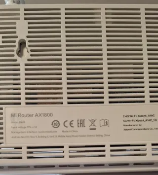 Router Xiaomi AX1800