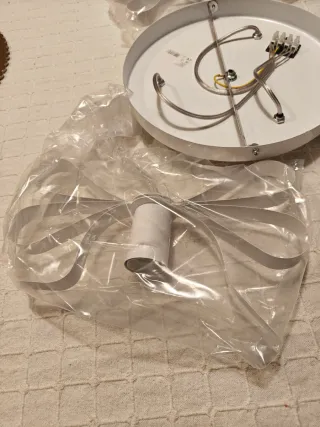 Lampada a sospensione bianca