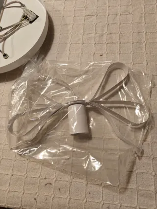 Lampada a sospensione bianca