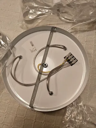 Lampada a sospensione bianca