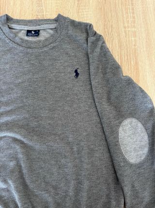 Jersey Ralph Lauren Gris • Estilo Old Money