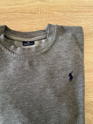 Jersey Ralph Lauren Gris • Estilo Old Money