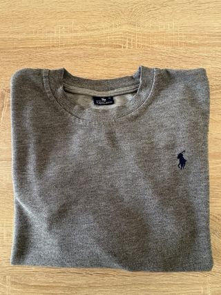 Jersey Ralph Lauren Gris • Estilo Old Money