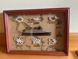 Cuadro Barco Titanic Nudos Marineros