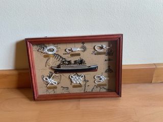 Cuadro Barco Titanic Nudos Marineros