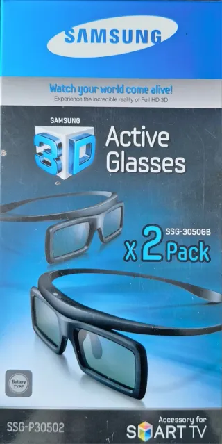 Gafas 3D Samsung Activas SSG-3050GB x2