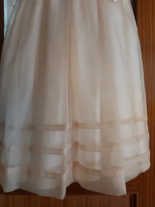 Vestido niña comunión/evento beige