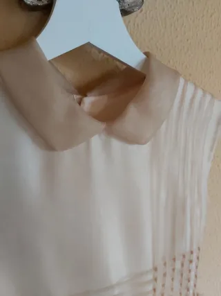 Vestido niña comunión/evento beige