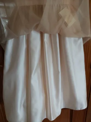 Vestido niña comunión/evento beige