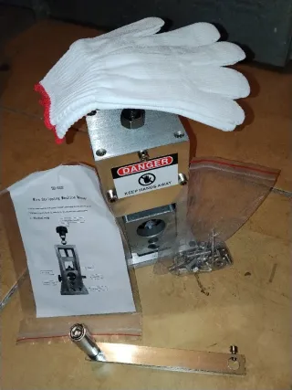 Pelacables manual de aluminio