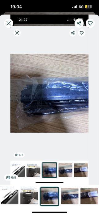 Jogo Corrediças Gaveta Preto Vadania NOVO