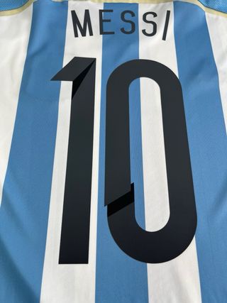 Camiseta Adidas Argentina 2014 Messi 10 mundial