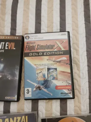 Lote Juegos PC Resident Evil, Sims, Banzai
