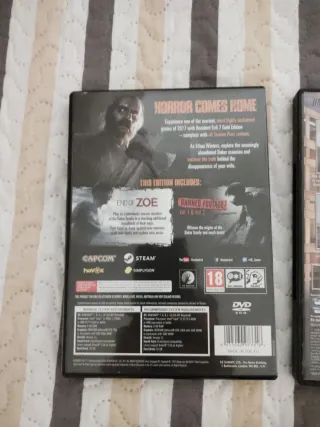 Lote Juegos PC Resident Evil, Sims, Banzai