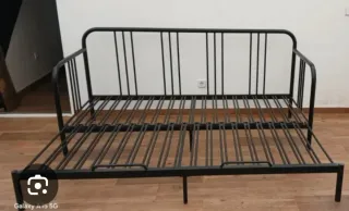 Sofá Cama Metal Ikea 1.60m