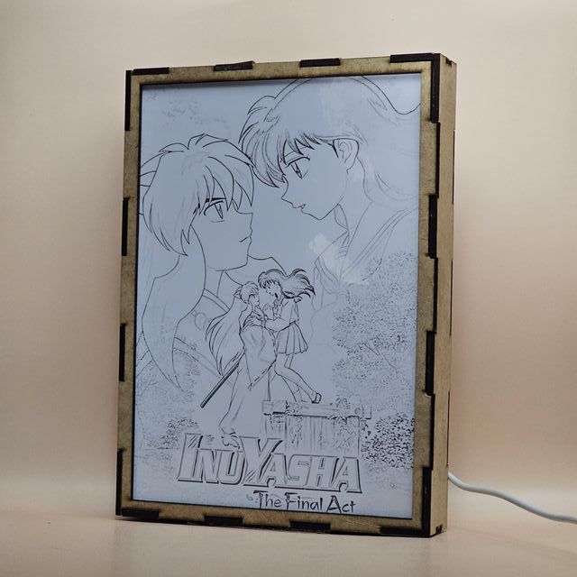 Lámpara LED Doble Imagen Inuyasha