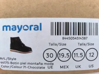 Botas Mayoral Piel - Talla 30