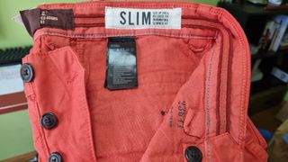 Pantalón de verano rojo “SLIM”