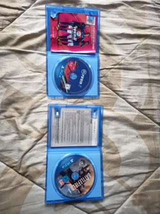 PS4 FIFA 19 y Battlefield I los dos 10 euros