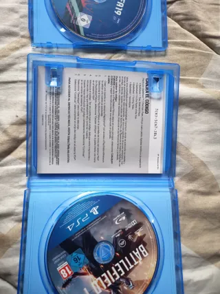 PS4 FIFA 19 y Battlefield I los dos 10 euros