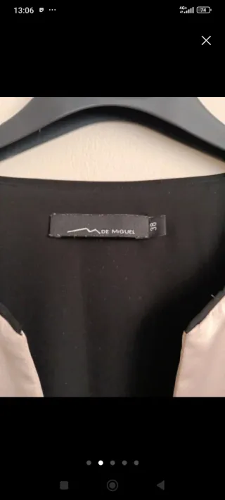 Vestido estampado talla única