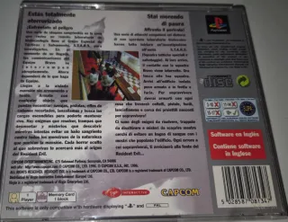 Resident Evil PS1 completo con manuale e poster