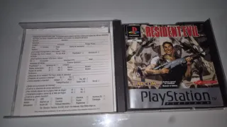 Resident Evil PS1 completo con manuale e poster