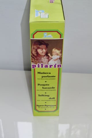 Muñeca Pilarín Jesmar, años 70 - en caja.