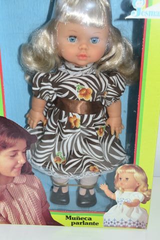 Muñeca Pilarín Jesmar, años 70 - en caja.