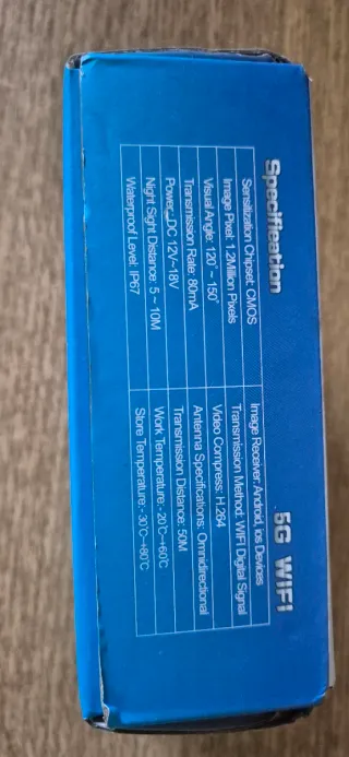 Cámara Marcha Atrás 5G WiFi HD