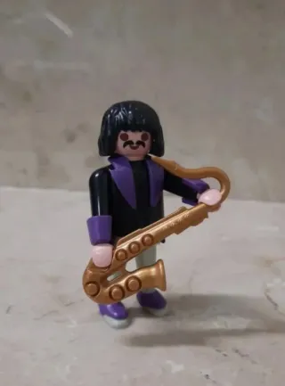 Playmobil. Saxofonista.