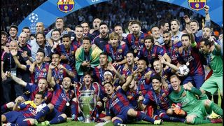 Camiseta FC Barcelona 2014/15 M Campeón Champions