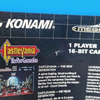 Castlevania: The New Generation / Mega Drive