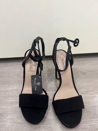 Sandalias tacon Massimo Dutti