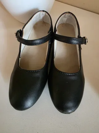 Zapatos de Flamenco Negros