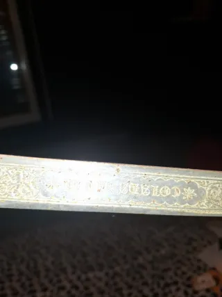 Spada spagnola decorativa