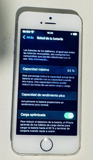 iPhone SE 16GB Plata