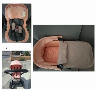 Trio Jane rosa y gris