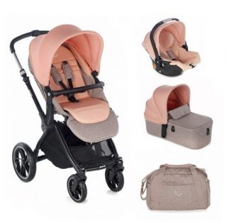 Trio Jane rosa y gris