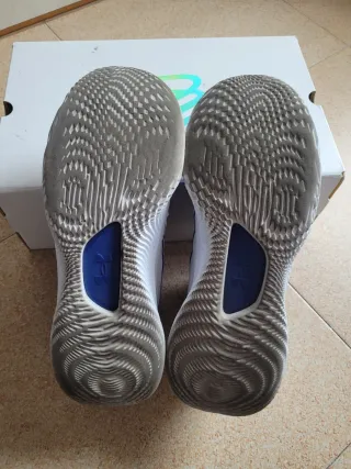 Zapatillas Curry Azul y Blanco