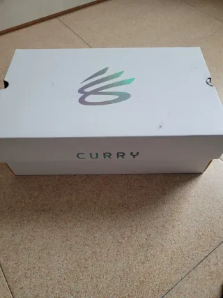 Zapatillas Curry Azul y Blanco