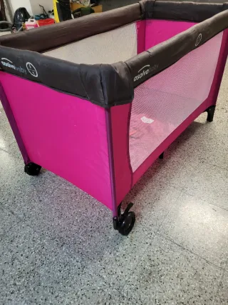 Cuna de viaje Asalvo Baby rosa
