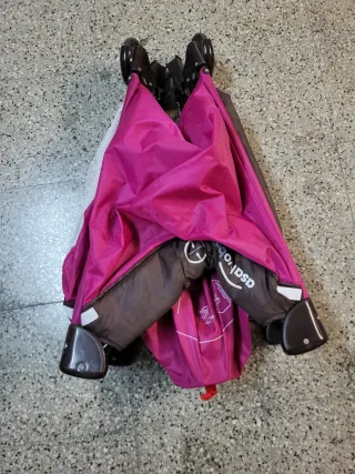 Cuna de viaje Asalvo Baby rosa