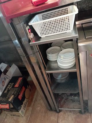 Estantería Inox Hostelería 3 Baldas