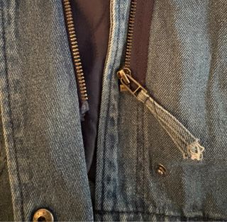 Parka denim capucha y chaleco interior desmotable