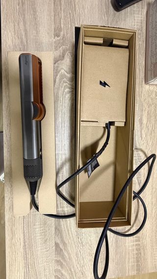 Ferro arricciacapelli Dyson Airstrait Oro/Grigio