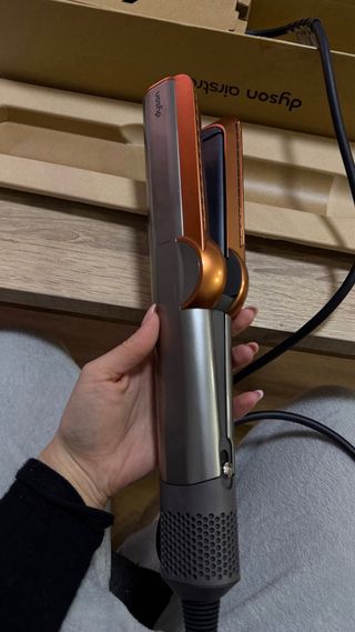 Ferro arricciacapelli Dyson Airstrait Oro/Grigio