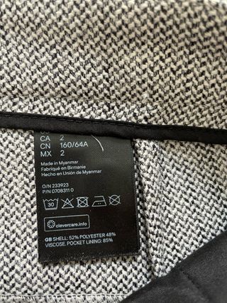 Pantalón elegante gris