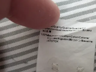 Camisa Hugo Boss rayas blanca y verde