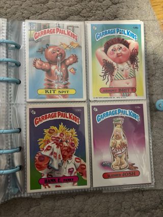 Lote 40 Cartas Garbage Pail Kids 1986 ORIGINALES